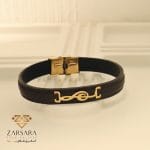 دستبند چرم نت موسیقی
