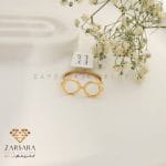 انگشتر طرح عینک