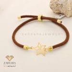 دستبند بافت و طلا تینکربل