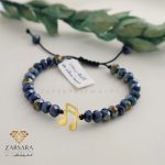 دستبند سنگی طلا نت موسیقی