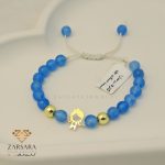 دستبند سنگی طلا طرح پسر