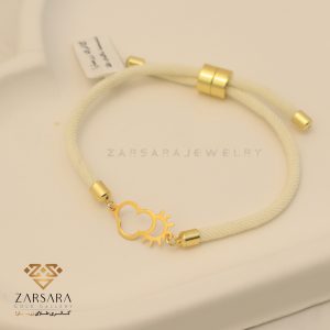 دستبند بافت و طلا ابر/خورشید