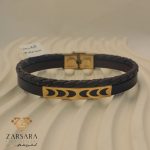 دستبند چرم طرح هلال