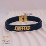دستبند چرم god