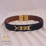 دستبند چرم مثلثی