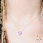 گردنبند اپال طرح قلب