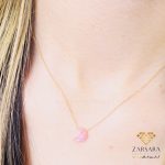 گردنبند اپال طرح ماه