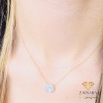 گردنبند اپال طرح دایره