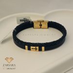 دستبند چرم طرح صلیب