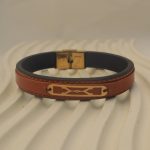 دستبند چرم سنتی