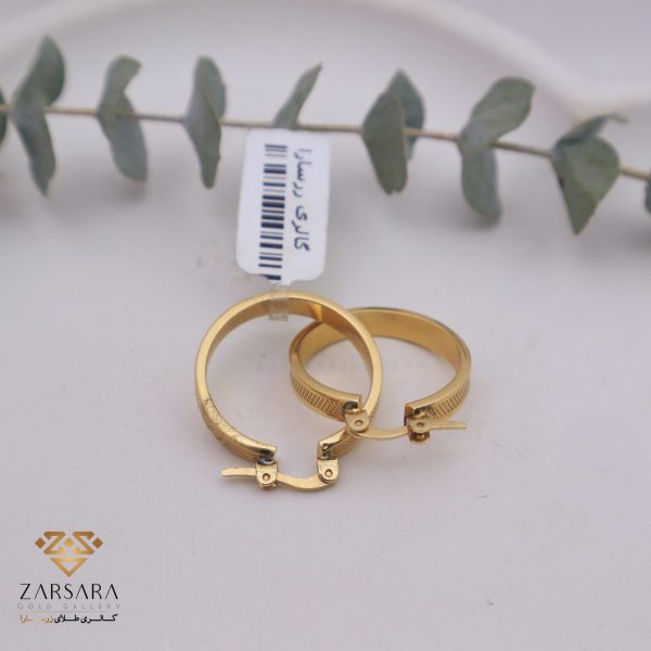 گوشواره حلقه ای بعدار «کلاسیک» - Image 2