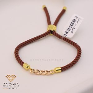 دستبند بافت و طلا کارتیه
