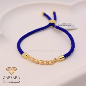 دستبند بافت و طلا کارتیه