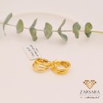 گوشواره حلقه ای سه لاین