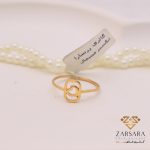 انگشتر  قلب مستطیلی