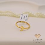 انگشتر مینیمال ماه