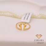 انگشتر مینیمال شاخ گوزن