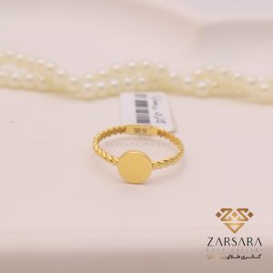 انگشتر مینیمال دایره