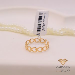 انگشتر مینیمال قلبی
