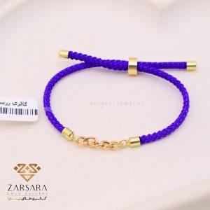 دستبند بافت و طلا کارتیه