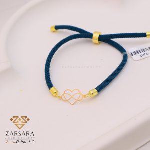 دستنبد بافت و طلا قلب و بی نهایت