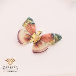 پلاک پروانه پارچه ای