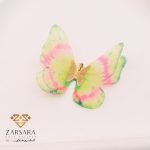 پلاک پروانه پارچه ای