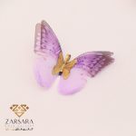 پلاک پروانه پارچه ای