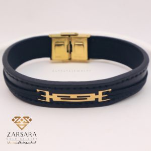دستبند چرم مستطیل