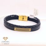 دستبند چرم لوح خطی