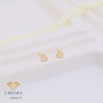 گوشواره میناکاری قلبی