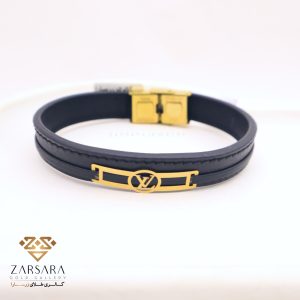 دستبند چرم Lv