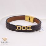 دستبند چرم مربعی