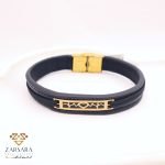 دستبند چرم نوار قلب