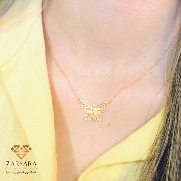 گردنبند لیزری پروانه۱ - Image 2