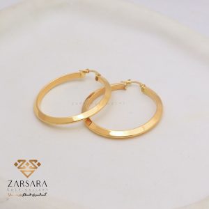 گوشواره آینه ای حلقه ای