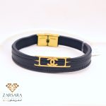 دستبند چرم طرح شنل