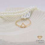 انگشتر مینیمال مثلث