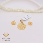 نیم ست لیزری گل