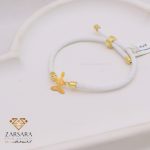 دستبند بافت و طلا یوگا