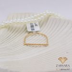 انگشتر مینیمال خطی