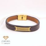 دستبند چرم خطی