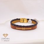 دستبند چرم پروانه