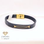 دستبند چرم موج