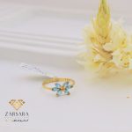 انگشتر نگین آبی