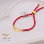 دستبند بافت و طلا ن