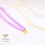 گردنبند فیمو واشری سکه ای