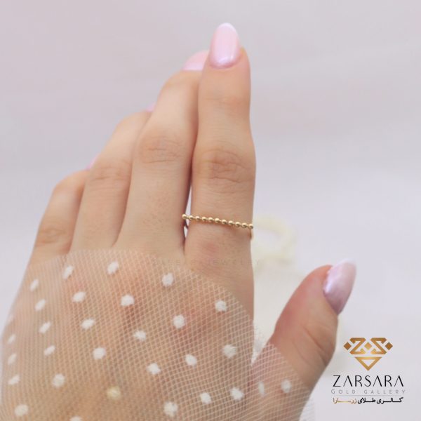 انگشتر مینیمال خطی - Image 2