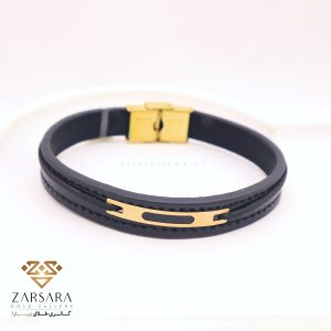 دستبند چرمی مستطیل