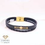 دستبند چرم سکه ای